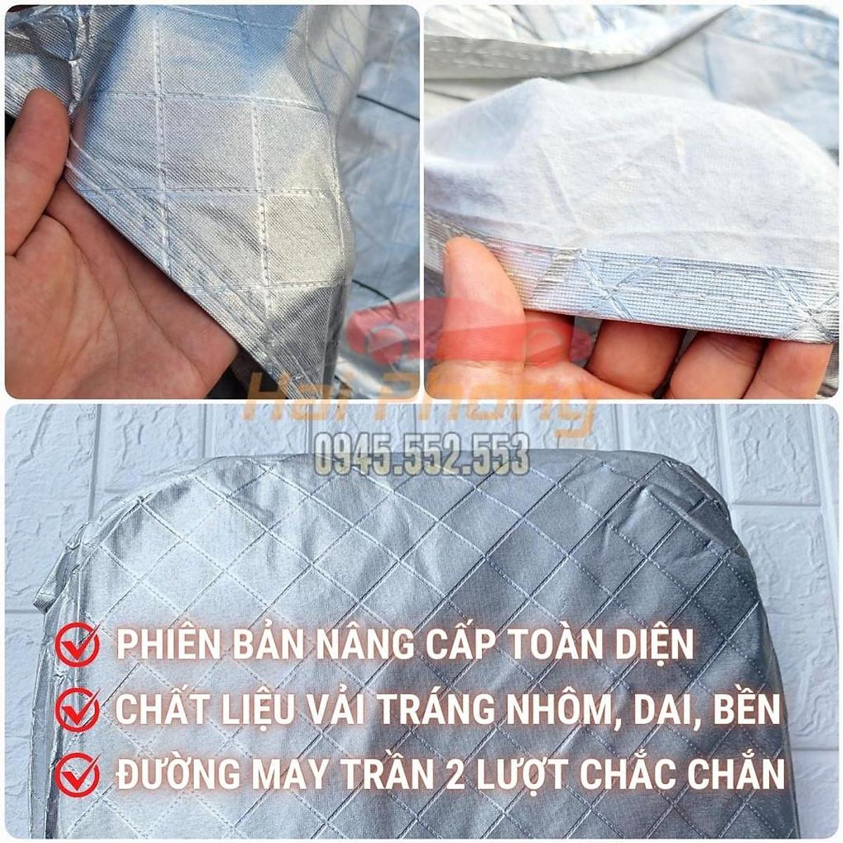 Bạt Phủ Xe Ô Tô PEUGEOT 2008, 3008, 5008, Traveller, Chất Liệu Bạt Tráng Nhôm 3 Lớp, Có Khóa Kéo Cửa Lái, Có Phản Quang