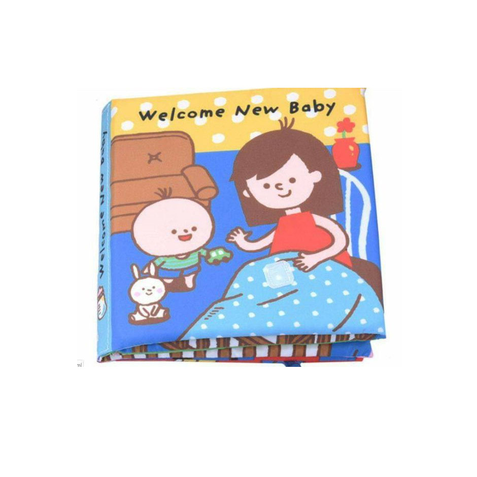 Sách Vải An Toàn Cho Bé Từ Sơ Sinh - Welcome New Baby