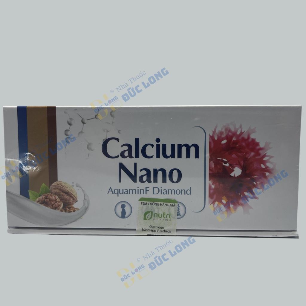 Calcium Nano AquaminF Diamond – Hỗ trợ bổ sung canxi cho cơ thể - Hộp 50 viên