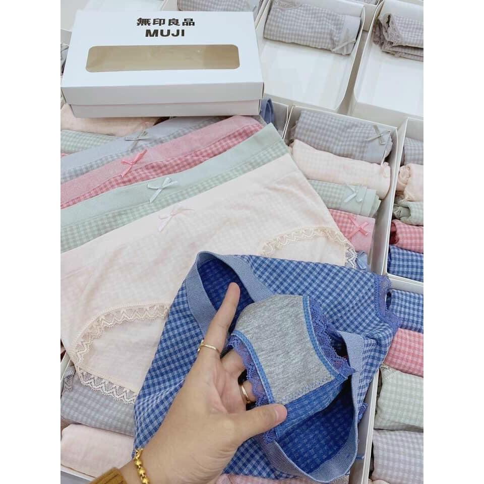 Sét 5c quần lót cotton kháng khuẩn cao cấp