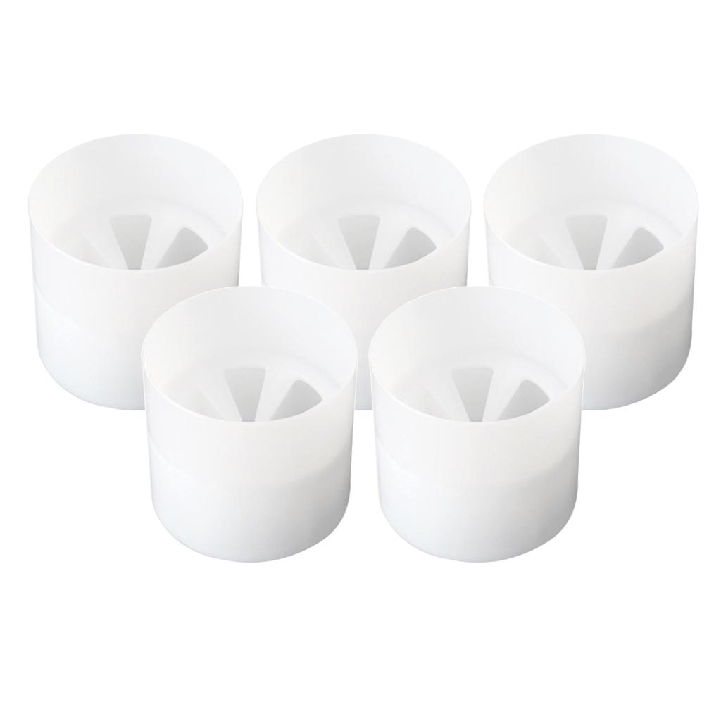 5x Practice Golf Hole Cup Plastic Putting Cup For Backard Garden Training