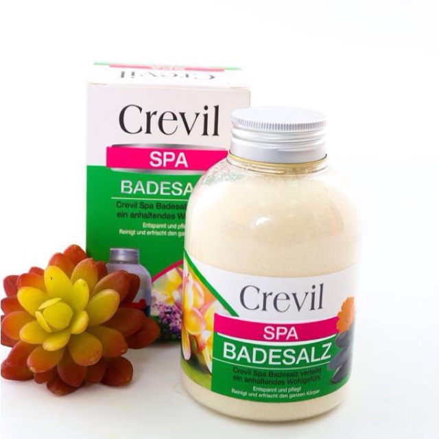 Muối khoáng tắm Crevil Spa BadeSalz 600g