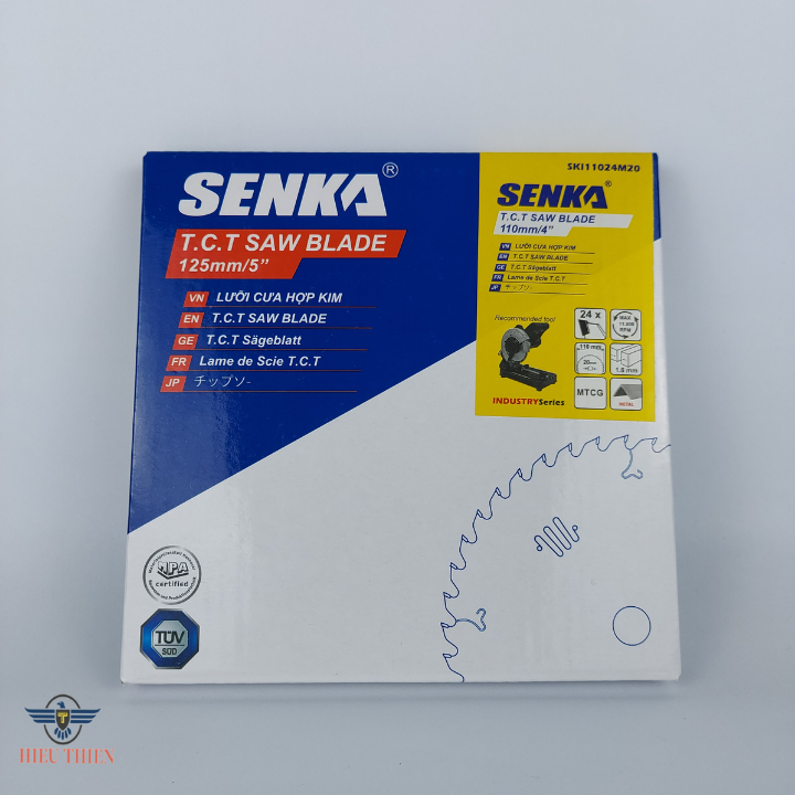 Lưỡi cắt sắt hợp kim 110mm 24 răng SENKA
