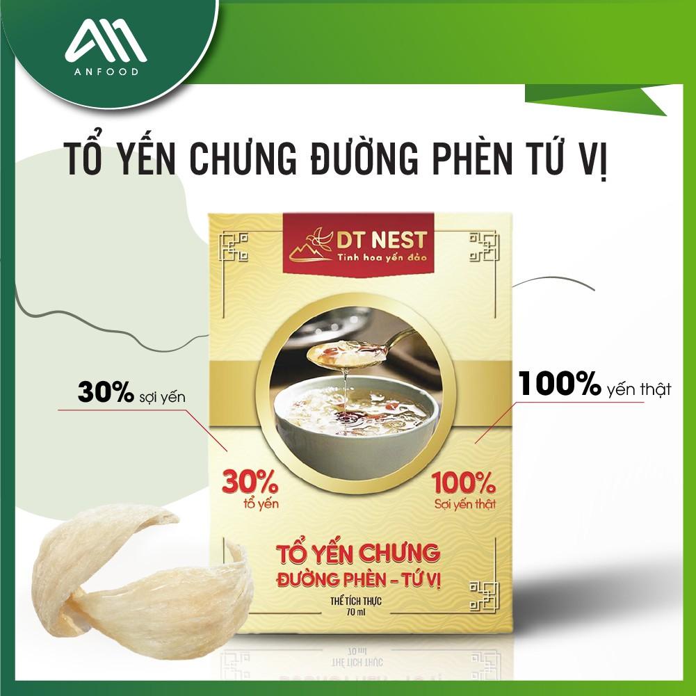 Tổ Yến chưng đường phèn Tứ Vị 30% (Hũ 70ml)