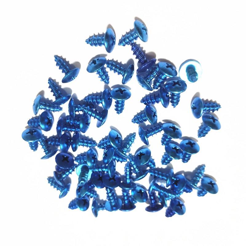 Bộ 30 Ốc Vít M5x16 Đầy Màu Sắc Dùng Trang Trí Xe Máy