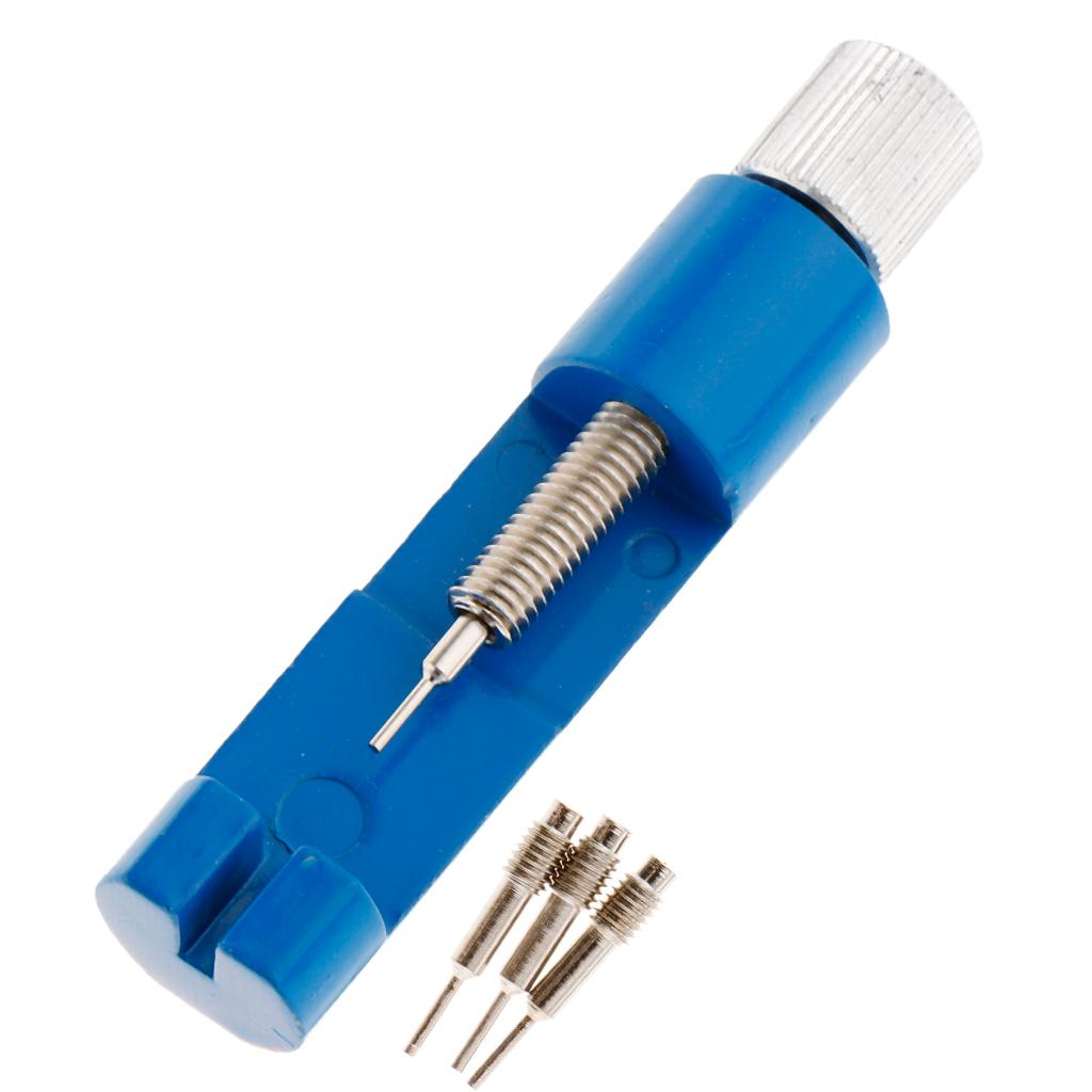 Portable Wristwatch Link Strap Remover Tool Watch Chain Repair Adjuster Kit