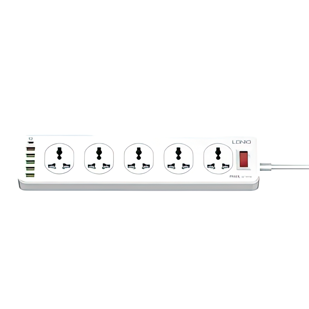 Ổ CẮM ĐIỆN 10 CỔNG 2500W LDNIO SC10610 - HÀNG CHÍNH HÃNG
