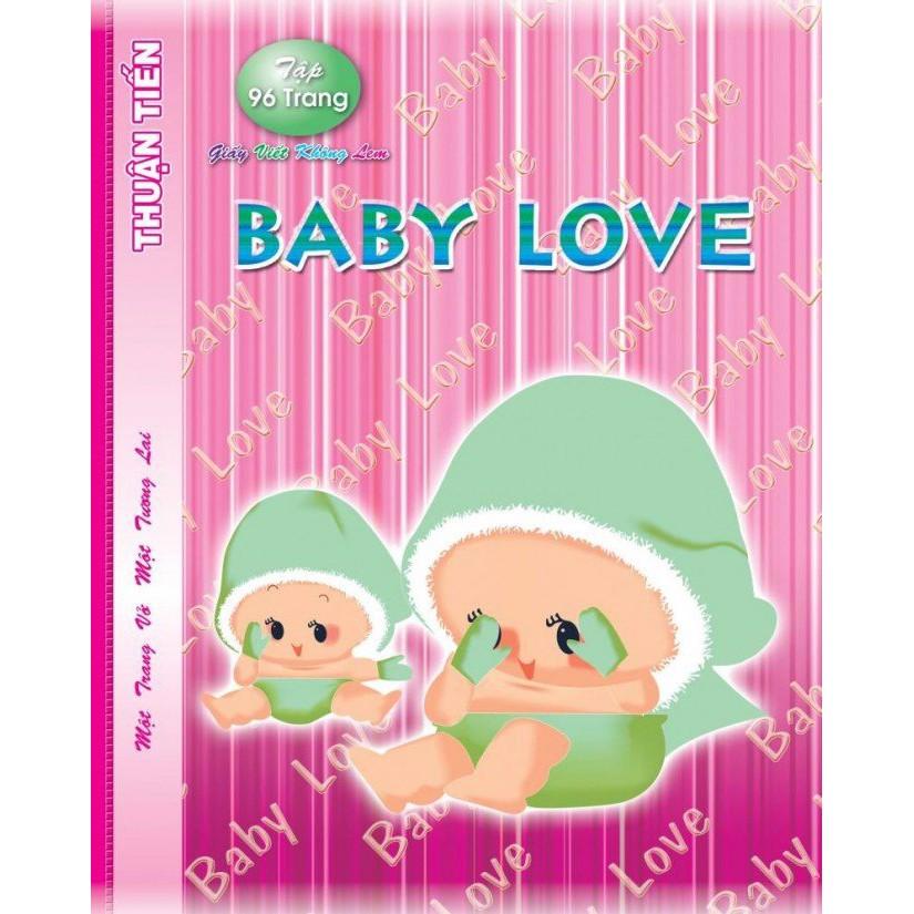 LỐC 10 CUỐN TẬP 96 TRANG BABYLOVE 4 ÔLY