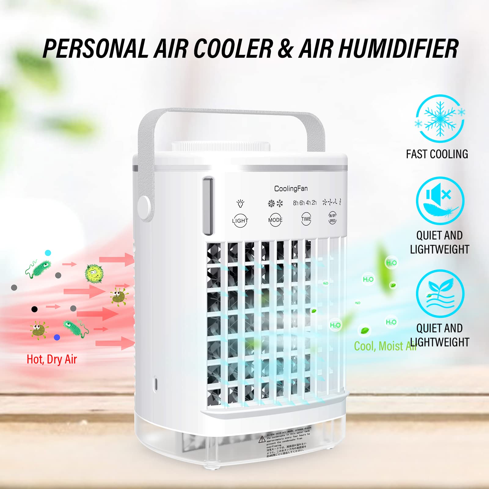 Quạt điều hòa không khí xách tay Air Cooler Personal CF-006