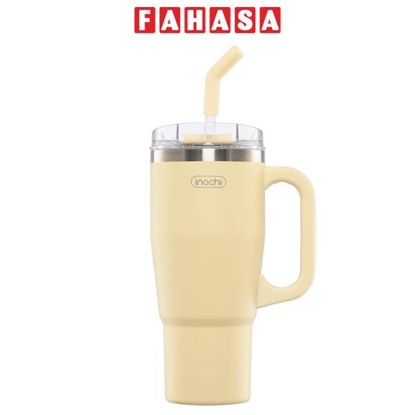 Bình Giữ Nhiệt Fuji Wander 950 ml - Inochi HNK.BFWN.0950 - Màu Vàng Nhạt, Xanh Cốm