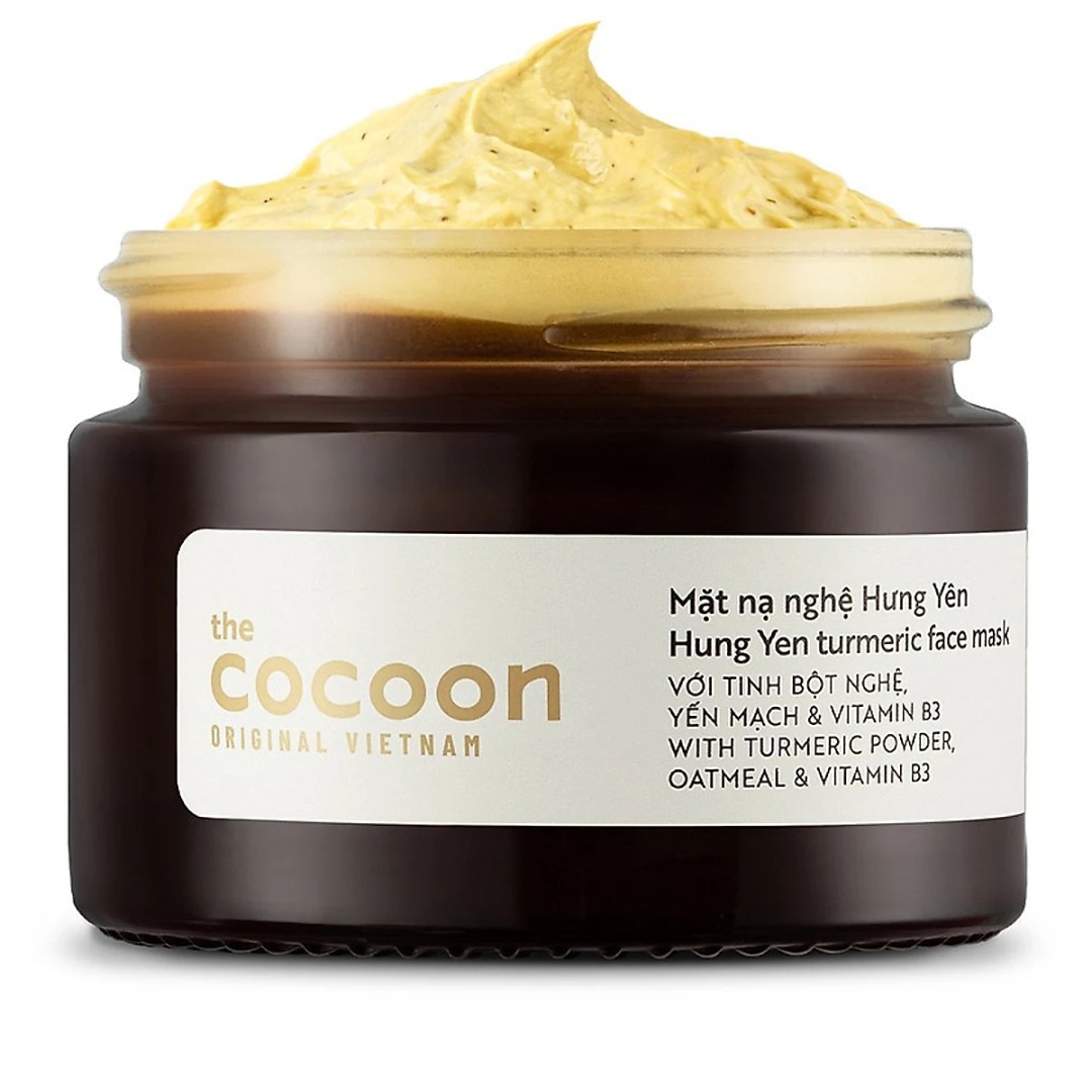 Mặt nạ nghệ Hưng Yên Cocoon giúp da mềm mịn đều màu 30ml - Thanh Mộc Hương Hà Tĩnh