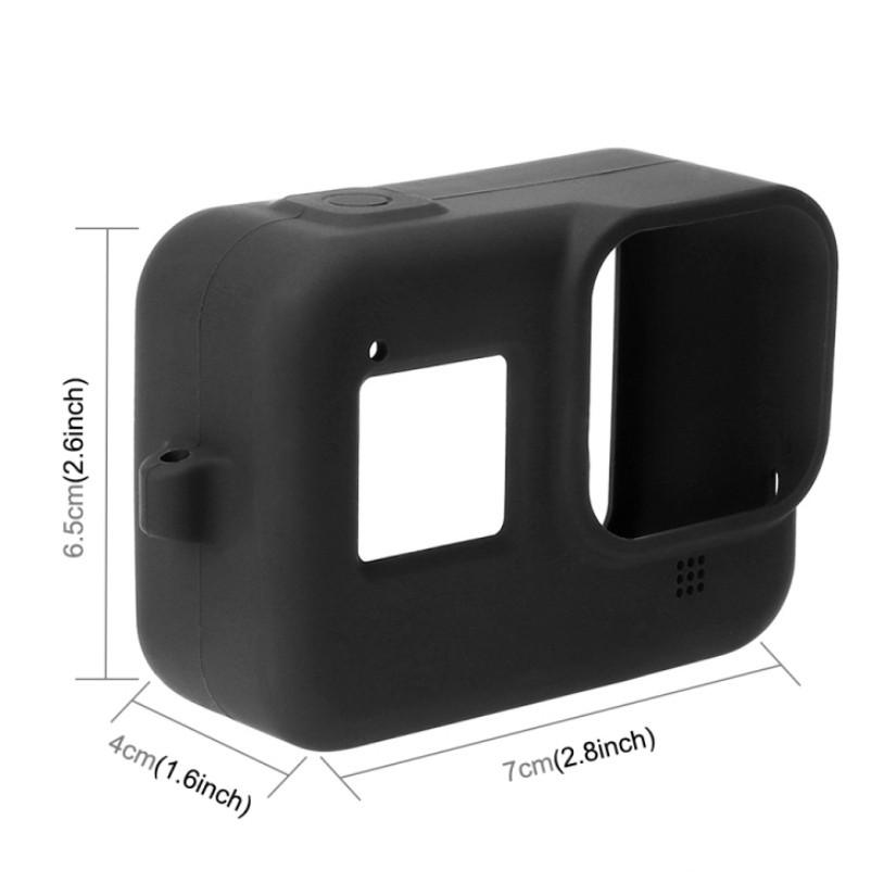 Vỏ Bảo Vệ Silicone PULUZ Với Dây Đeo Cổ Tay Cho GoPro HERO8 Black