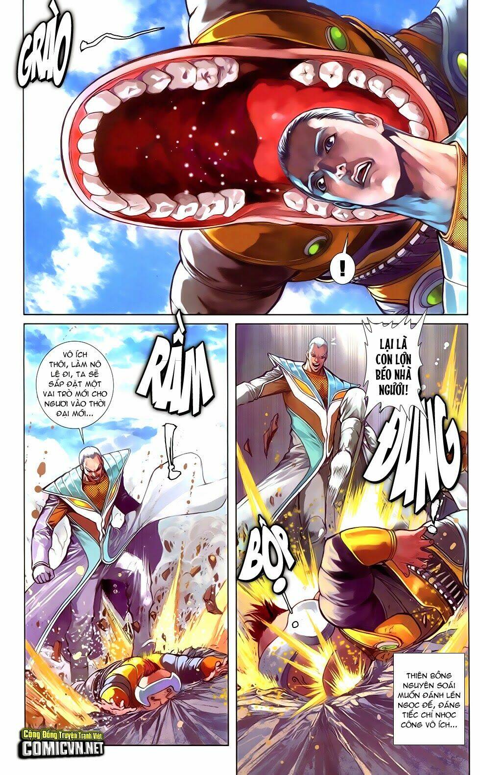 cơ giáp viên thần (ape's god) chapter 4 13