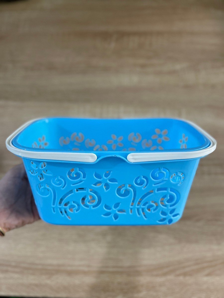 Giỏ Nhựa Có Quai Xách 24x14x10cm