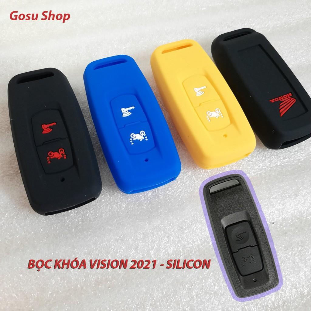 Bọc chìa khóa Smartkey 2 nút mới nhất xe Vision, Lead, Air Blade, Vario, Winner X