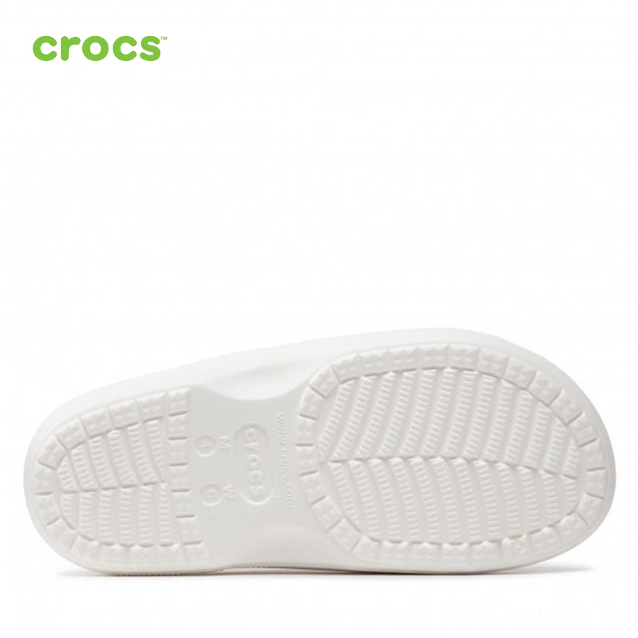 Dép nhựa nam Crocs Baya Sandal U White - 207627-100