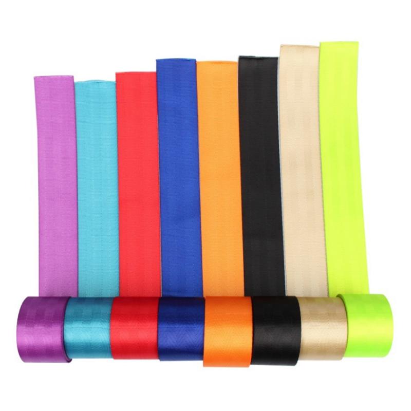 Tự Động 3.6 Mét Tăng Cường Dây Đai Webbing Chất Vải Xe Đua Đổi Ghế An Toàn Dây Dây Tiêu Chuẩn Chứng Nhận