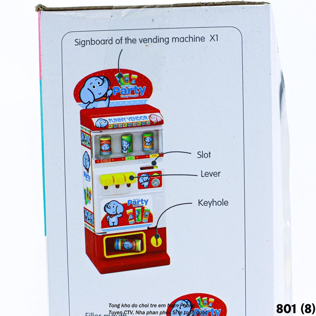 Máy bán hàng tự động 801 - Đồ chơi thông minh cho trẻ em - Quà tặng sinh nhật bé trai, bé gái