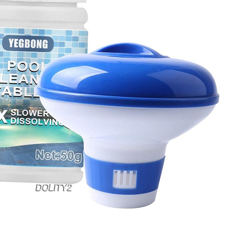 Set 2 Hộp Đựng Chlorine 50g Tiện Dụng Cho bể bơi