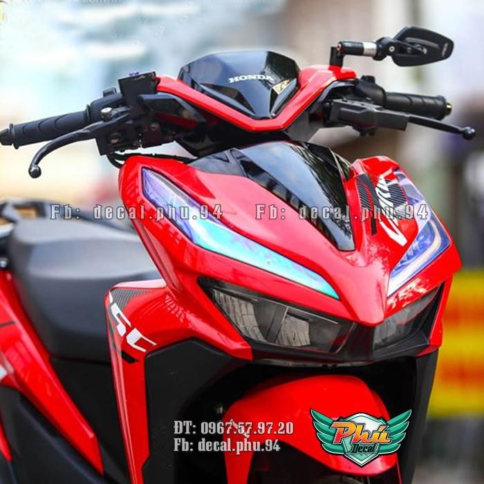 Tem rời Vario 150 INDO đỏ -1