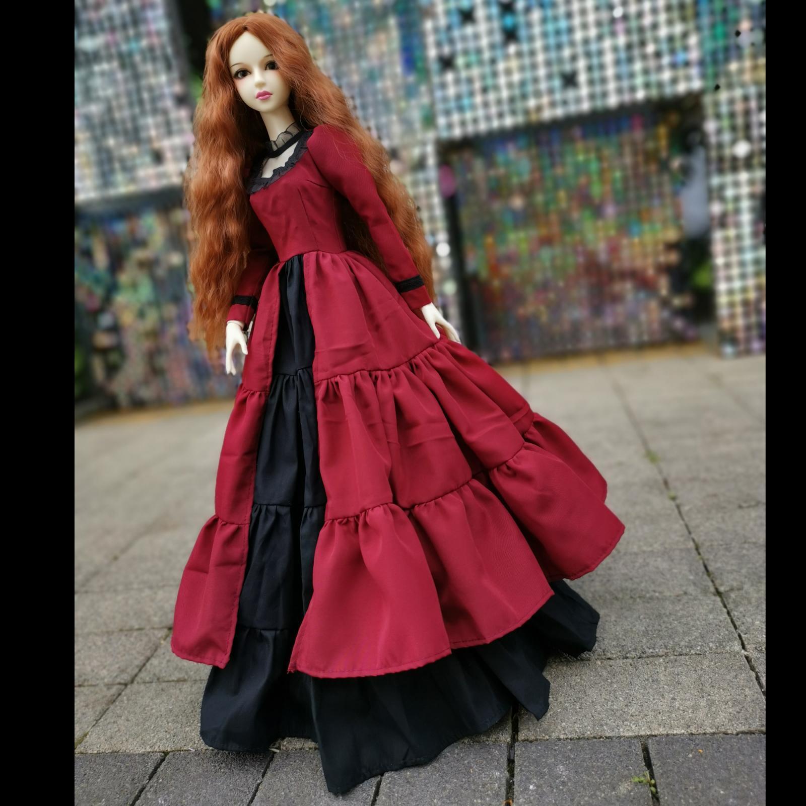 24inch 60cm Girl Doll Dress Dress for 1/3 BJD Dolls Ball Jointed Doll for Kids Toy