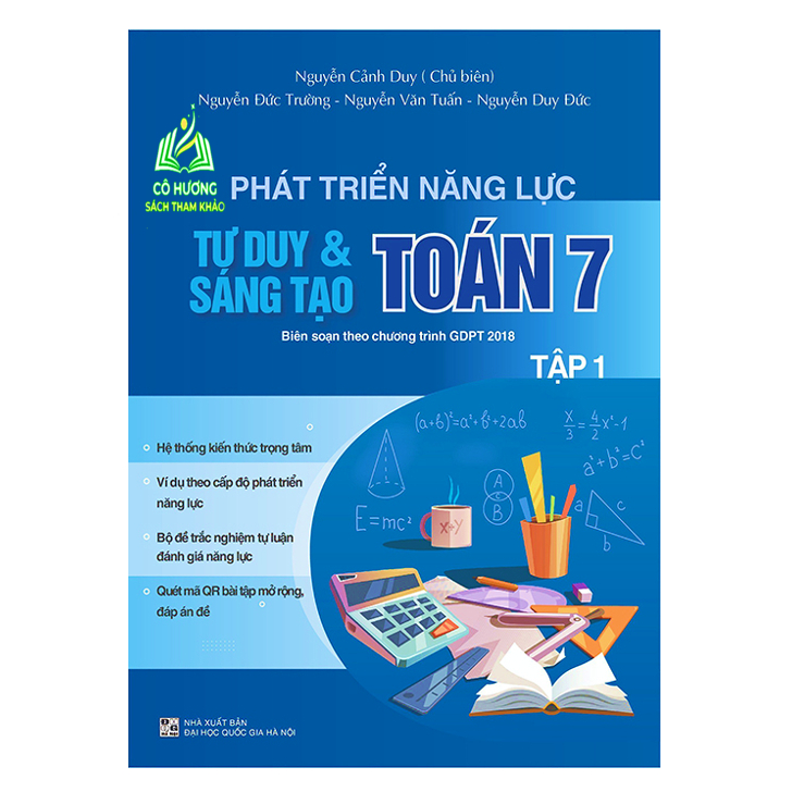 Sách - Phát triển năng lực tư duy và sáng tạo Toán 7 tập 2