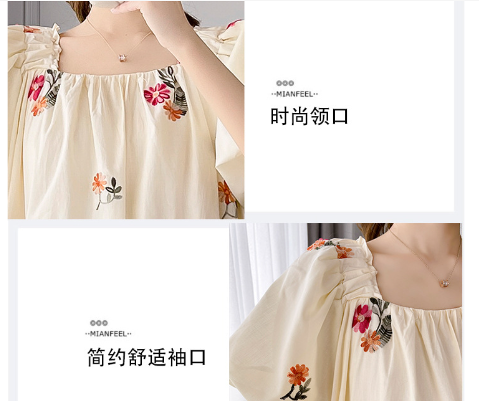 ĐẦM BẦU VÁY BẦU CÔNG SỞ CỔ VUÔNG DÁNG SUÔNG