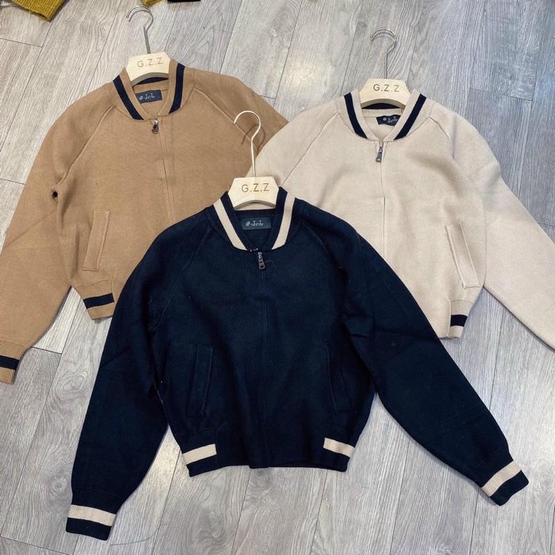 ÁO KHOÁC BOMBER VIỀN 3 MÀU