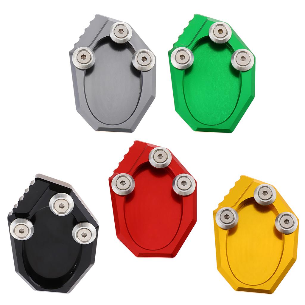 Motorbike Kickstand Side Stand Extension Plate Pad For Kawasaki VS650