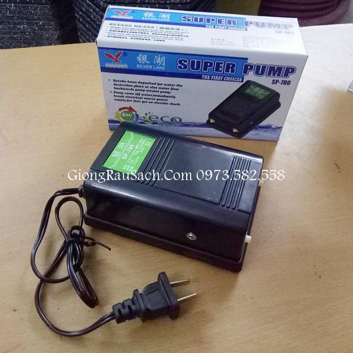 Máy Sủi Khí Oxy Bể Cá Cảnh Mini 2 vòi SP 780