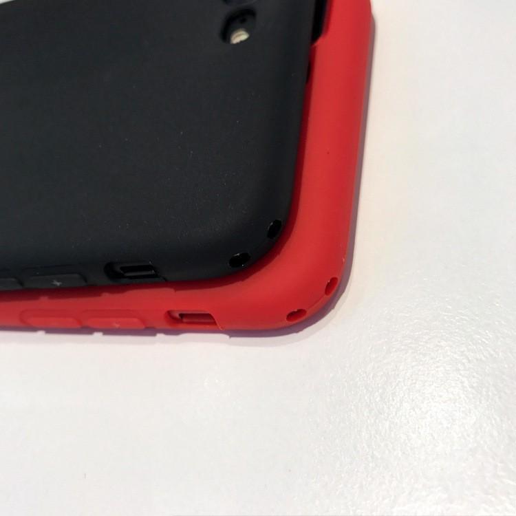 Ốp lưng trái tim love cặp đen đỏ cho Iphone 6-6s-6 plus-6s plus-7-7 plus-8-8 plus