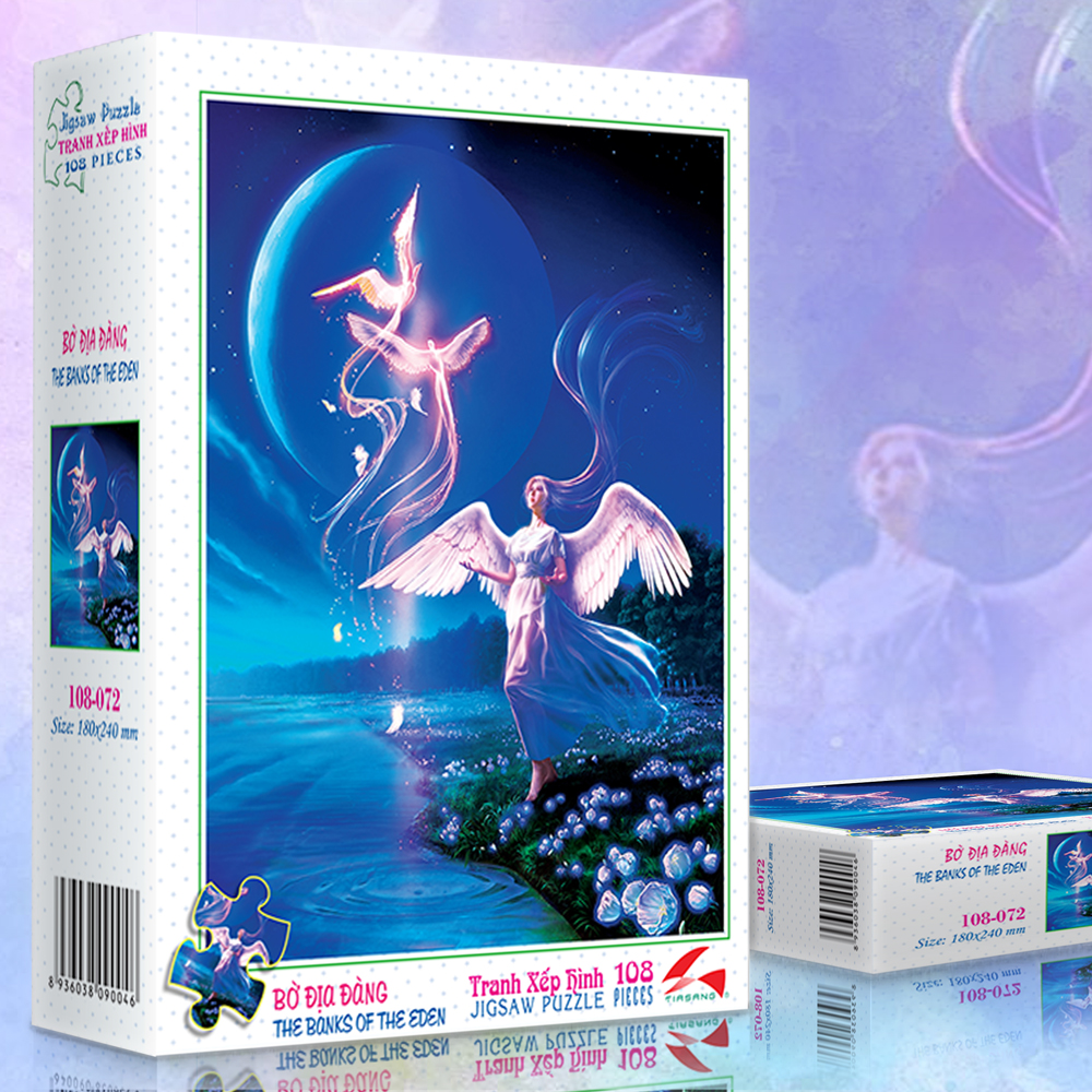 Tranh xếp hình Tia Sáng Bờ địa đàng