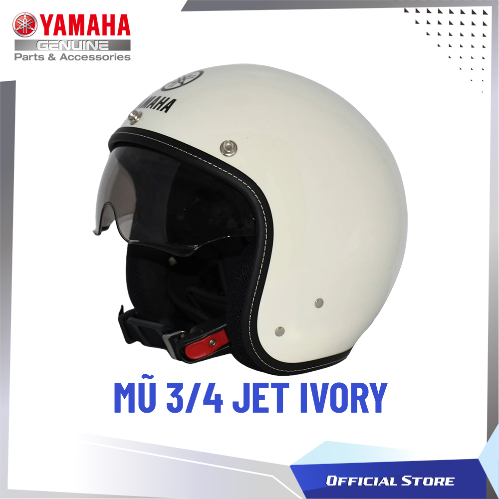 MŨ 3/4 JET IVORY