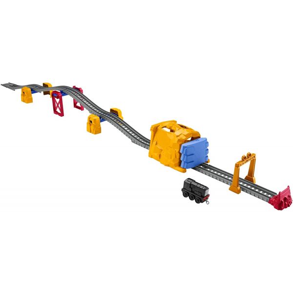 Đồ Chơi Mô hình bộ đường ray vượt chướng ngại vật cùng Diesel THOMAS FRIEND GHK73