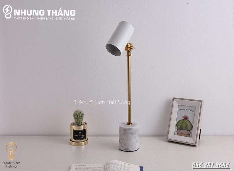 Đèn Bàn Học Đọc Sách, Làm Việc DB-3070 - Khung Kim Loại - Kiểu Dáng Sang Trọng - Điều Chỉnh Được Góc Chiếu -Kèm Bóng Led