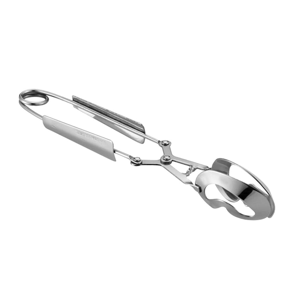 Escargot Tongs Ốc Sên Lưỡi Thép Không Gỉ Công Cụ Nấu ăn Nhà Bếp Nặng