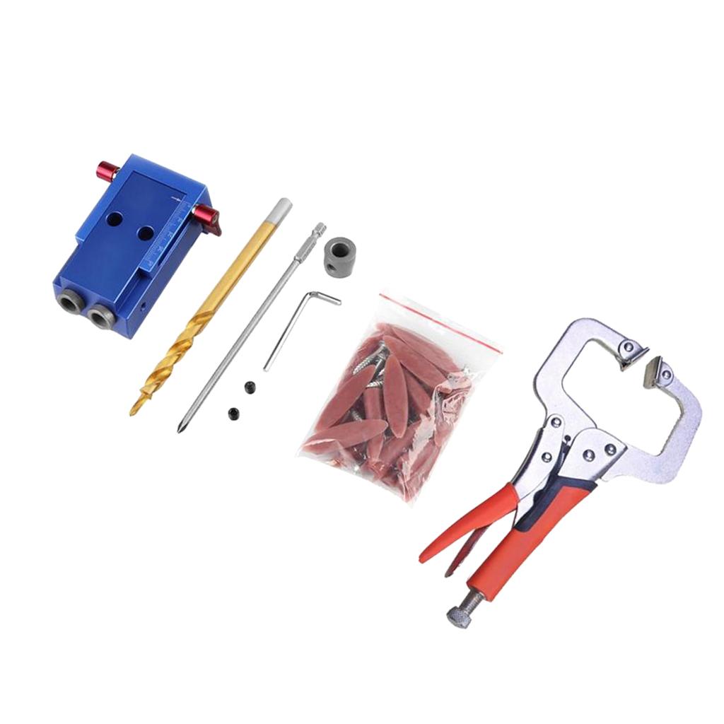 90 Degree Drill Guide 9.5mm Drill Bit Hole Locator Woodworking Jig