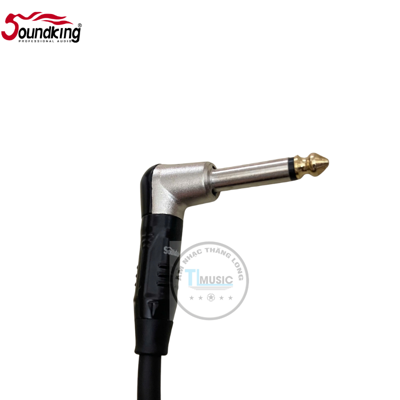 SOUNDKING BJJ287-6M/3M INSTRUMENT CABLE - Dây Cáp Tín Hiệu 6 Ly Cho Nhạc Cụ Guitar, Organ, Piano