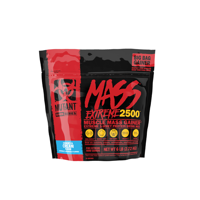 Sữa Tăng Cân MUTANT MASS XXXTREME 2500 6Lbs