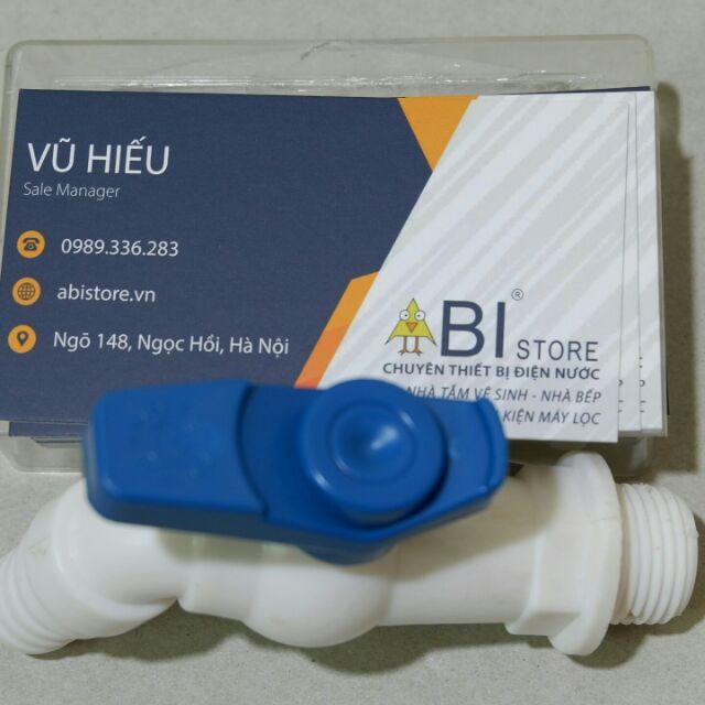 VÒI NƯỚC, VÒI VƯỜN TAY XANH MINH HÒA ren 15( phi 21) và ren 20( phi 27 )