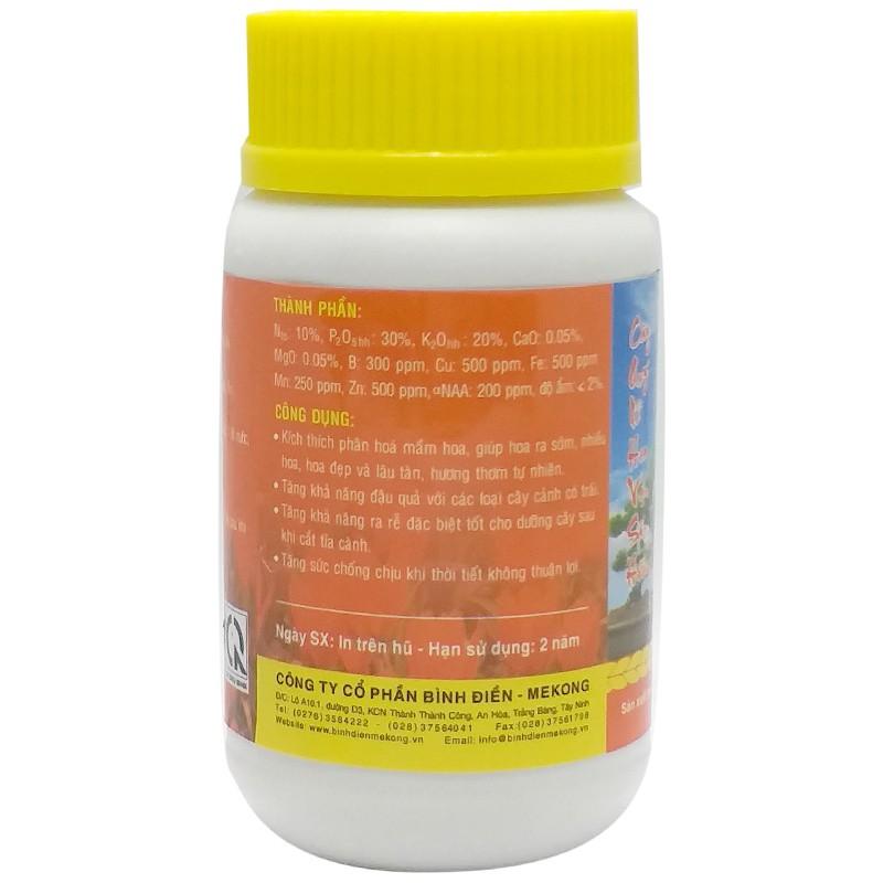 Combo 4 lọ phân bón lá NPK hiệu Đầu Trâu 501, 701, 901, Ac Masun chăm sóc lan và cây cảnh toàn diện