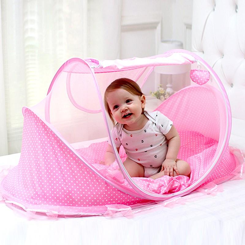 Màn chụp tránh muỗi cho bé sơ sinh đến 2 tuổi - mùng happy baby