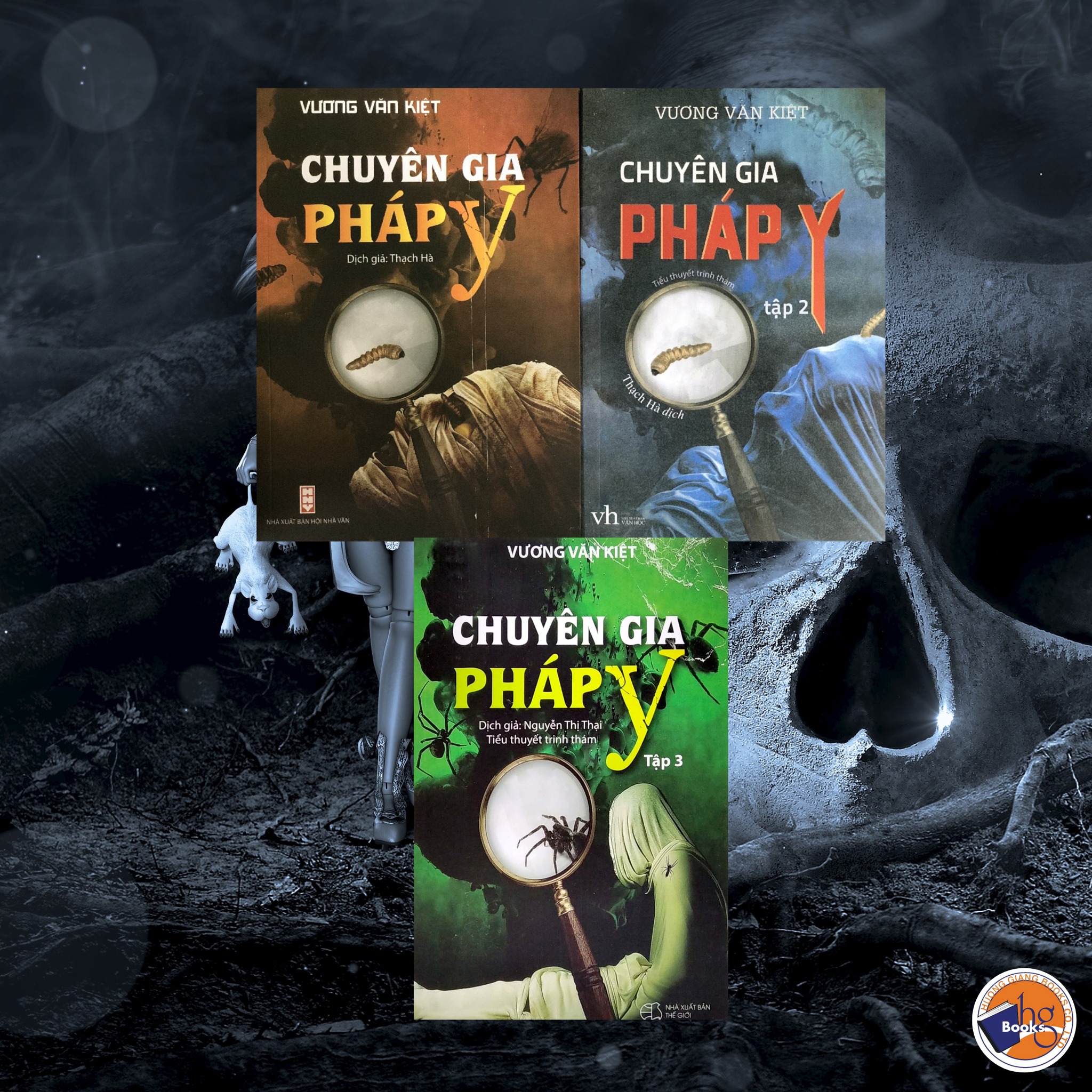 Combo bộ 3 cuốn ''Chuyên Gia Pháp Y''