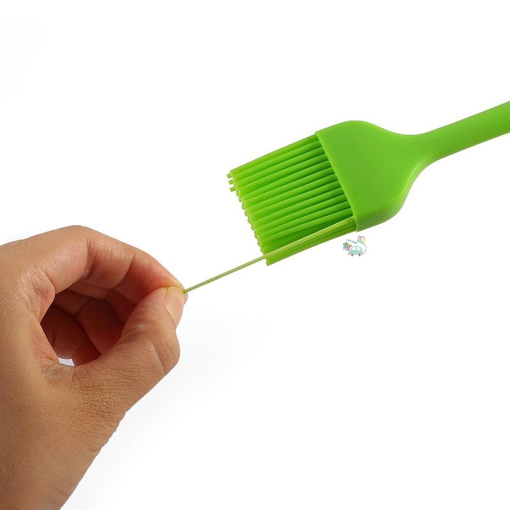 Chổi quét dầu Silicon đúc liền chống dính mặt bánh , cọ silicon cán đúc