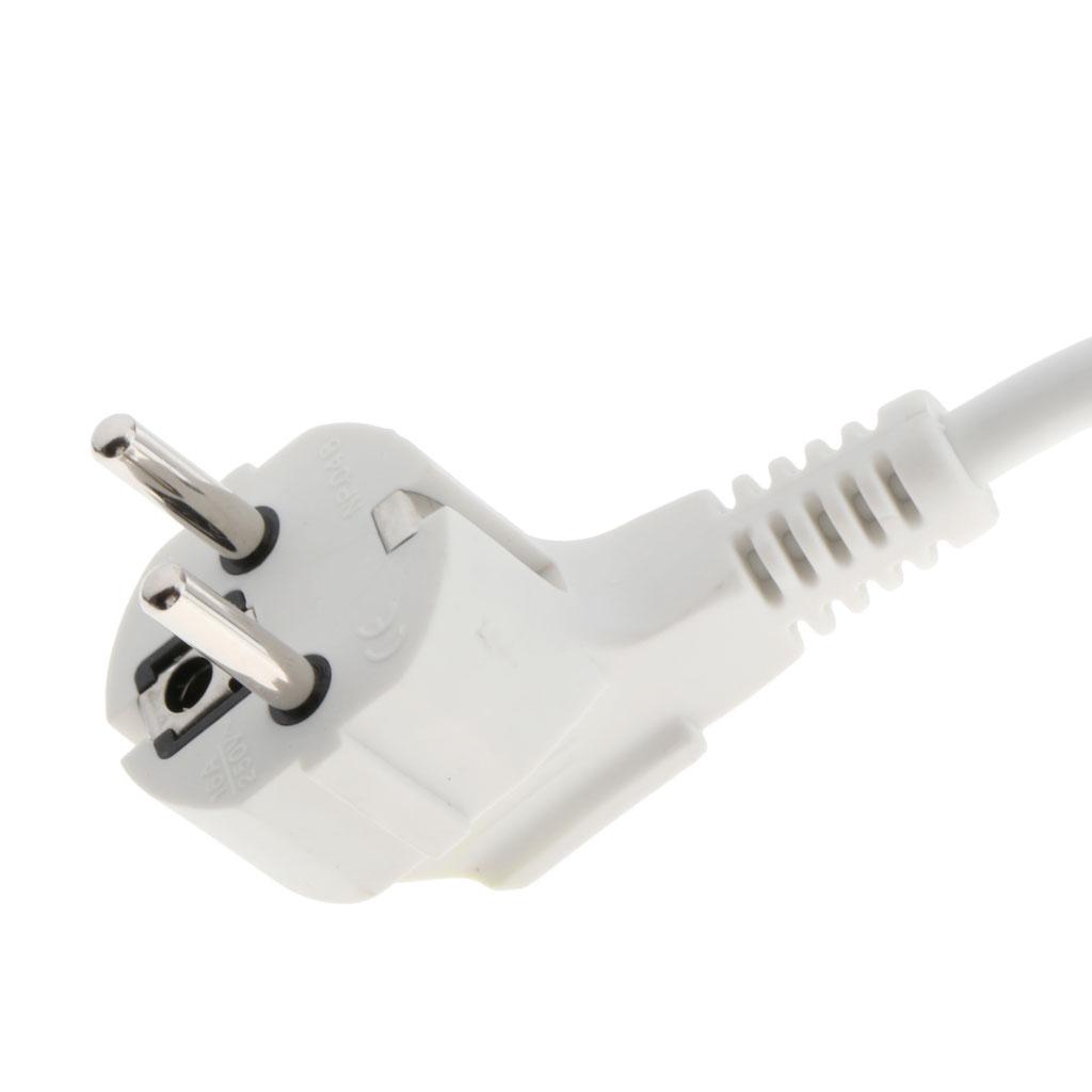EU Plug Extension Socket Outlet Hub Travel Power Strip 7-Ports with 4 USB