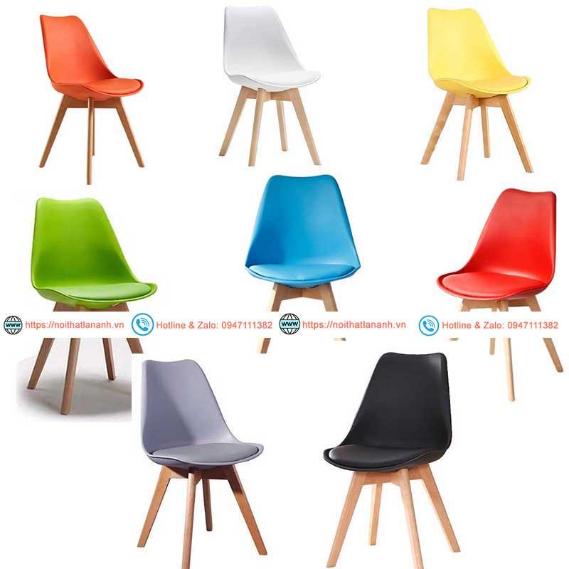 Bộ bàn ăn cafe tròn 3 ghế đẹp hiện đại giá rẻ Eames LA_BBA04