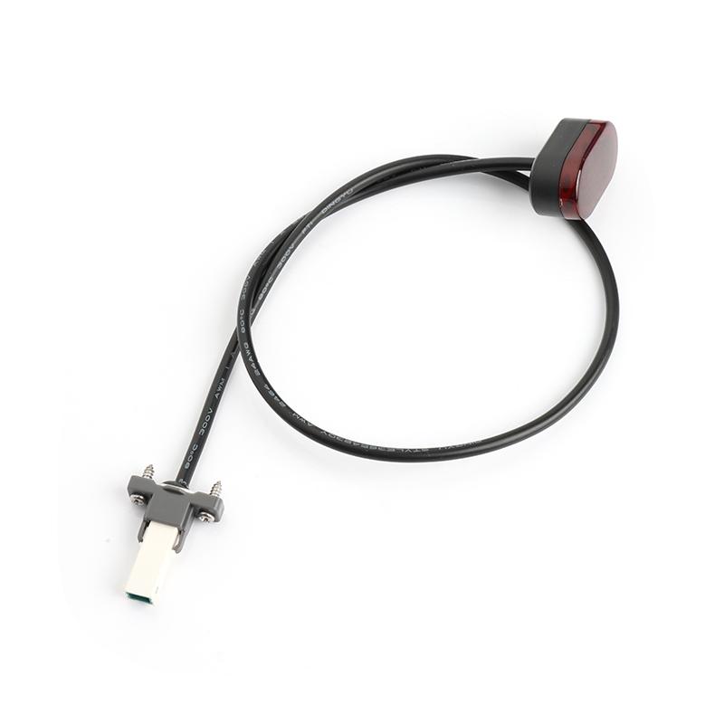 Phía Sau Fender Đuôi Cho Xe Ninebot Max G30 G30L Xe Điện Chống Nước Tín Hiệu Biển Phanh Phụ Kiện Color: Line cover
