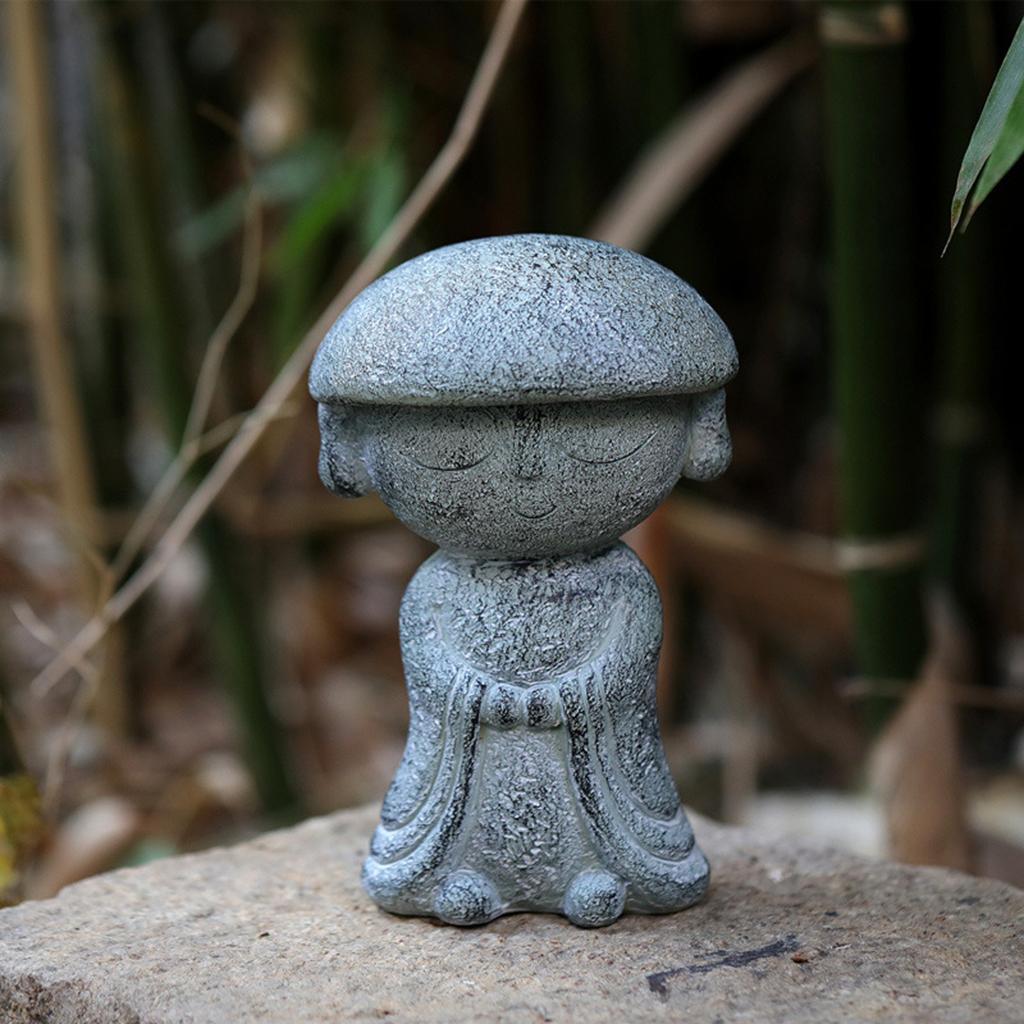 Cute Monk Buddha Statue Crafts Feng Shui for  Decor