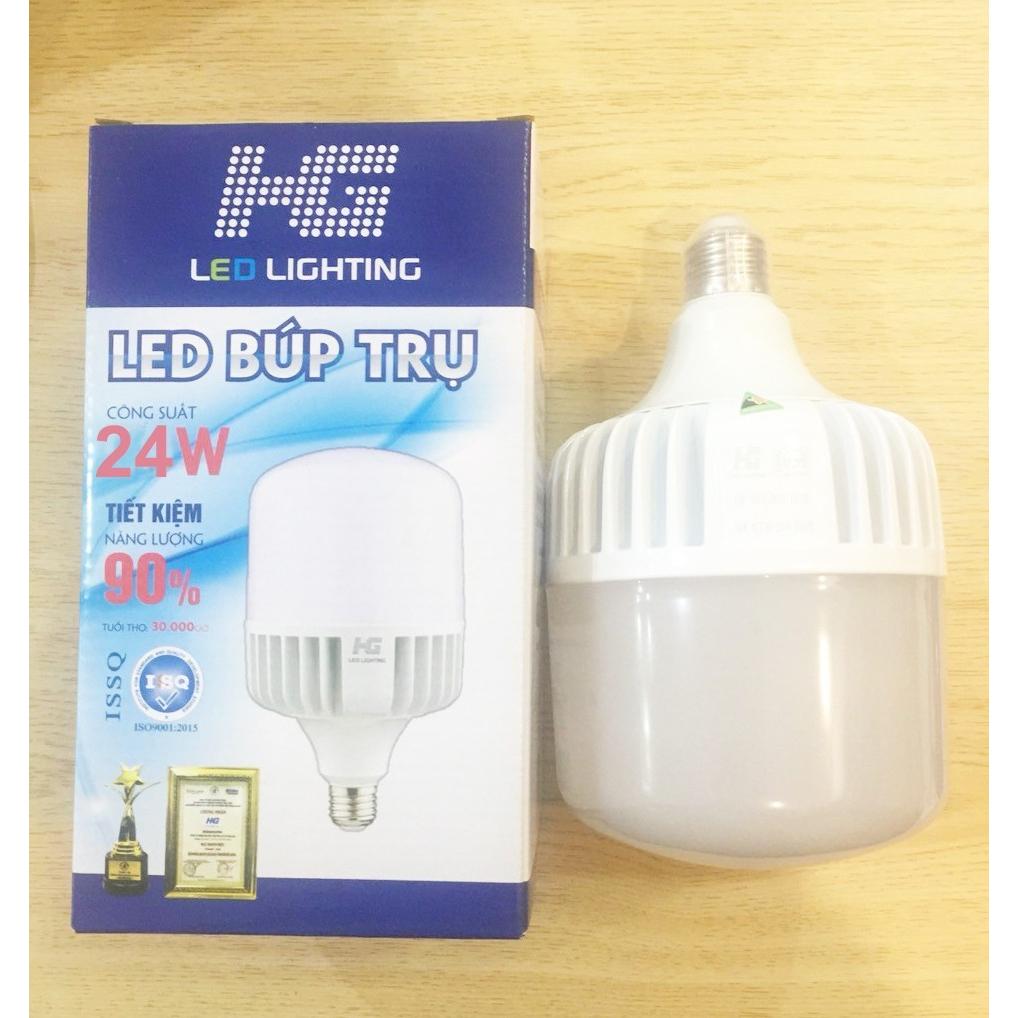 Bóng Đèn Led Trụ Thân Nhôm Cao Cấp HG 24W