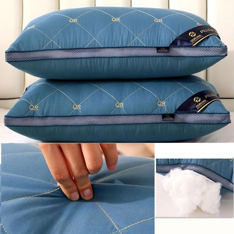 Bán 48*74Cm Dày Gối Lông Vũ Xuống Nhung Ruột Gối Bộ Chăn Ga Đồng Màu Gối Bên Trong Khách Sạn phòng Ngủ Trang Trí Nhà